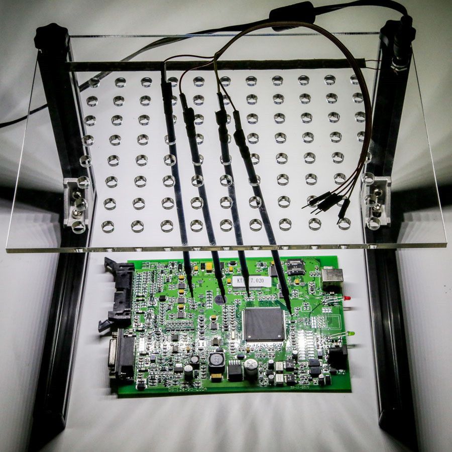 LED BDM Rahmen mit 4-Sonden Mesh für Kess Dimsport K-TAG
