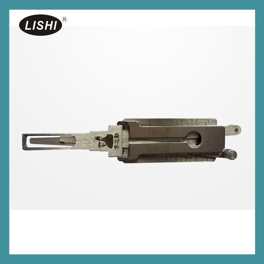 LISHI 2 In 1 Auto Pick and Decoder for GELY
