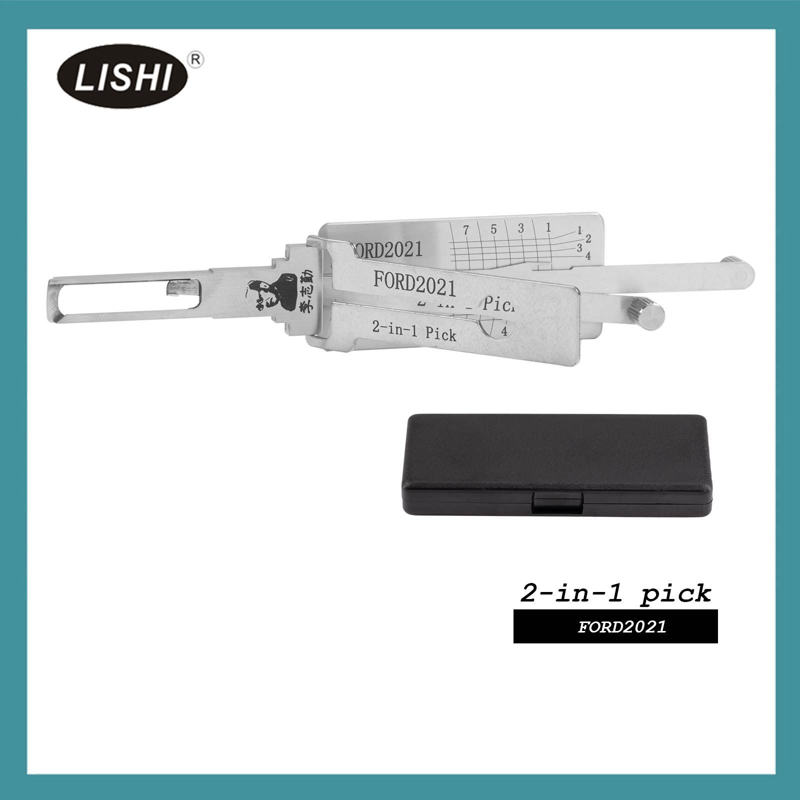 2025 LISHI FORD2021 End Milling Tool Auto Pick and Decoder for Ford