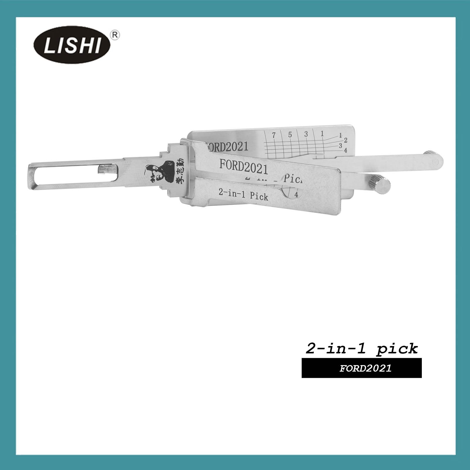 2025 LISHI FORD2021 End Milling Tool Auto Pick and Decoder for Ford