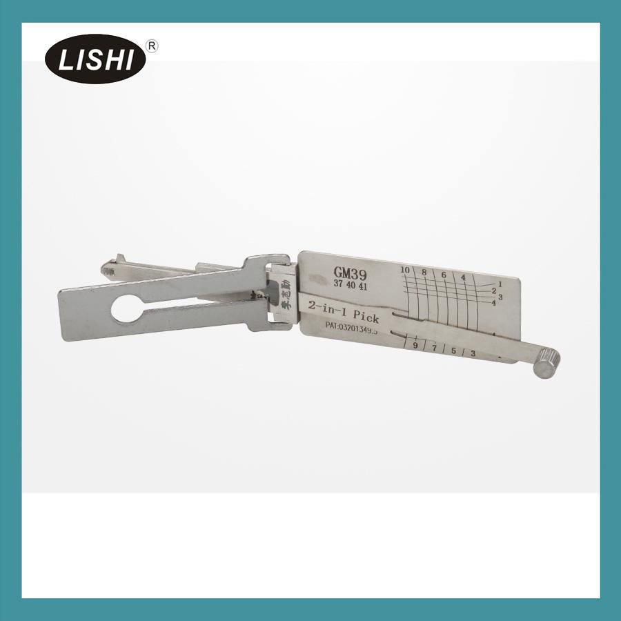 LISHI GM37 (39 40 41) 2 in 1 Auto Pick and Decoder For GMC /Buick /HUMMER