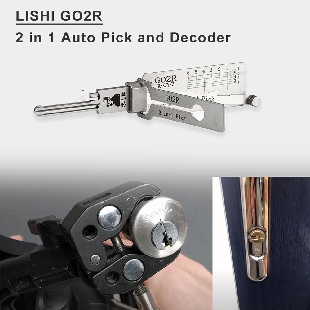 LISHI GO2R 2 in 1 Auto Pick and Decoder