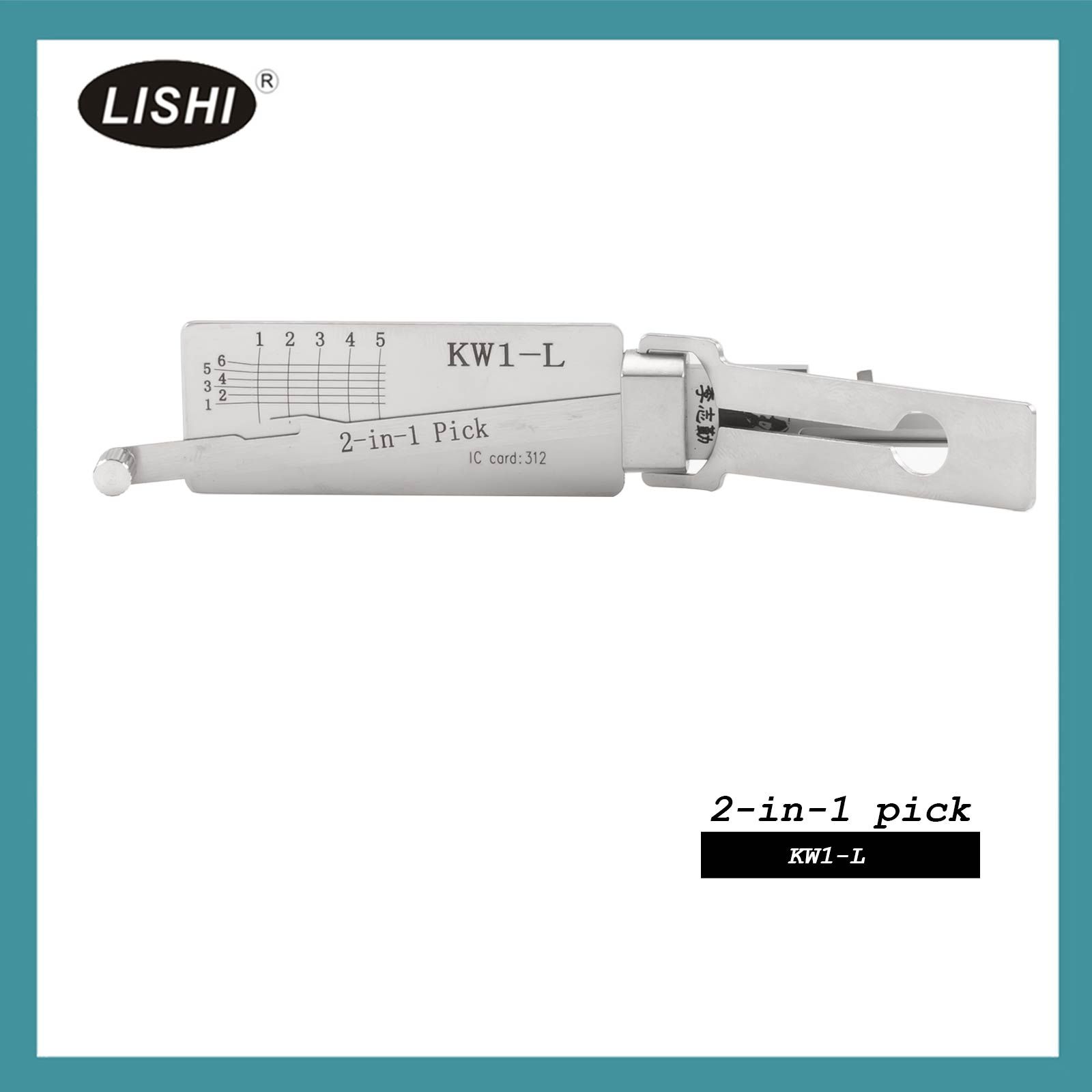 LISHI KW1-L Civilian Tool Auto Pick and Decoder