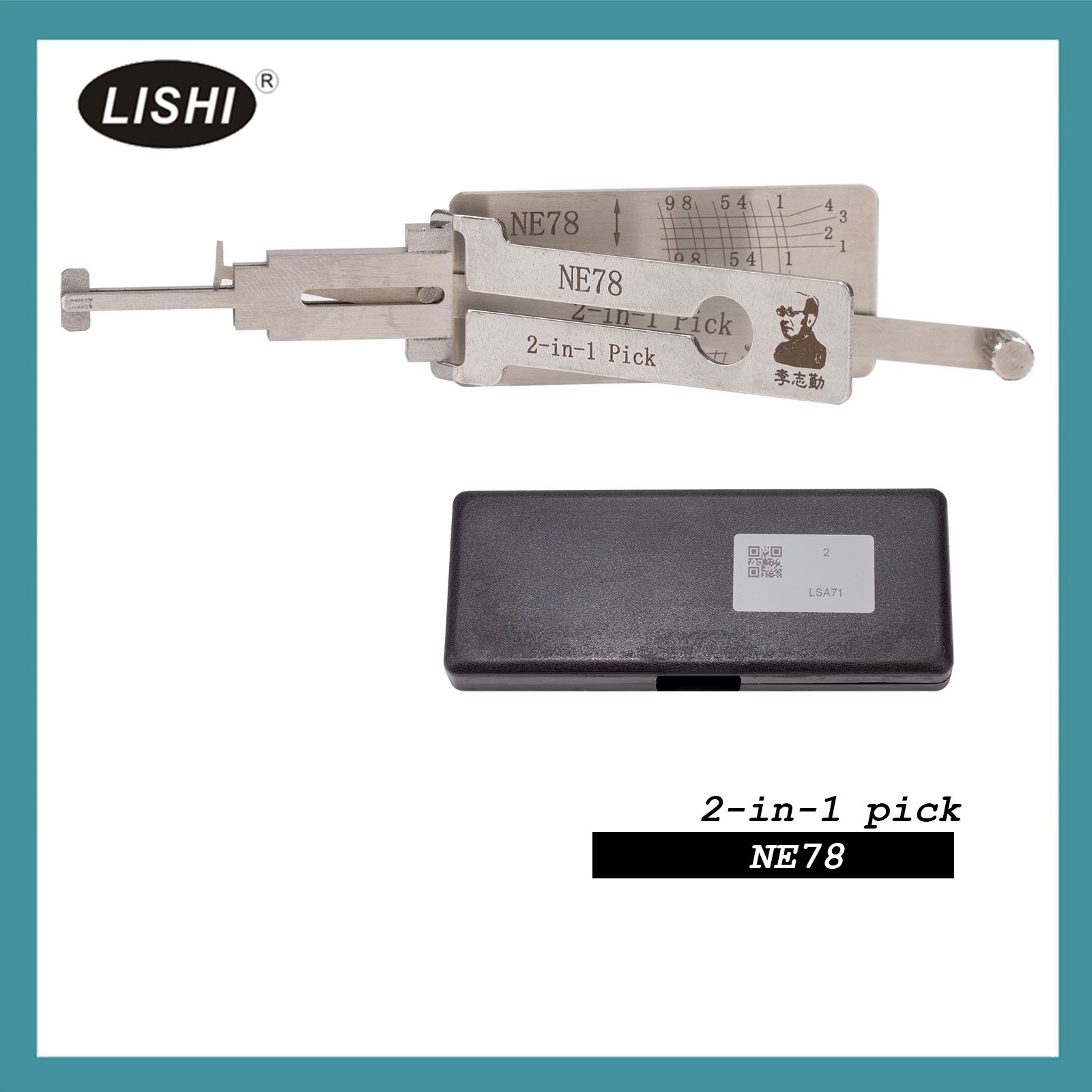 LISHI Peugeot NE78 2-in-1 Auto Pick and Decoder