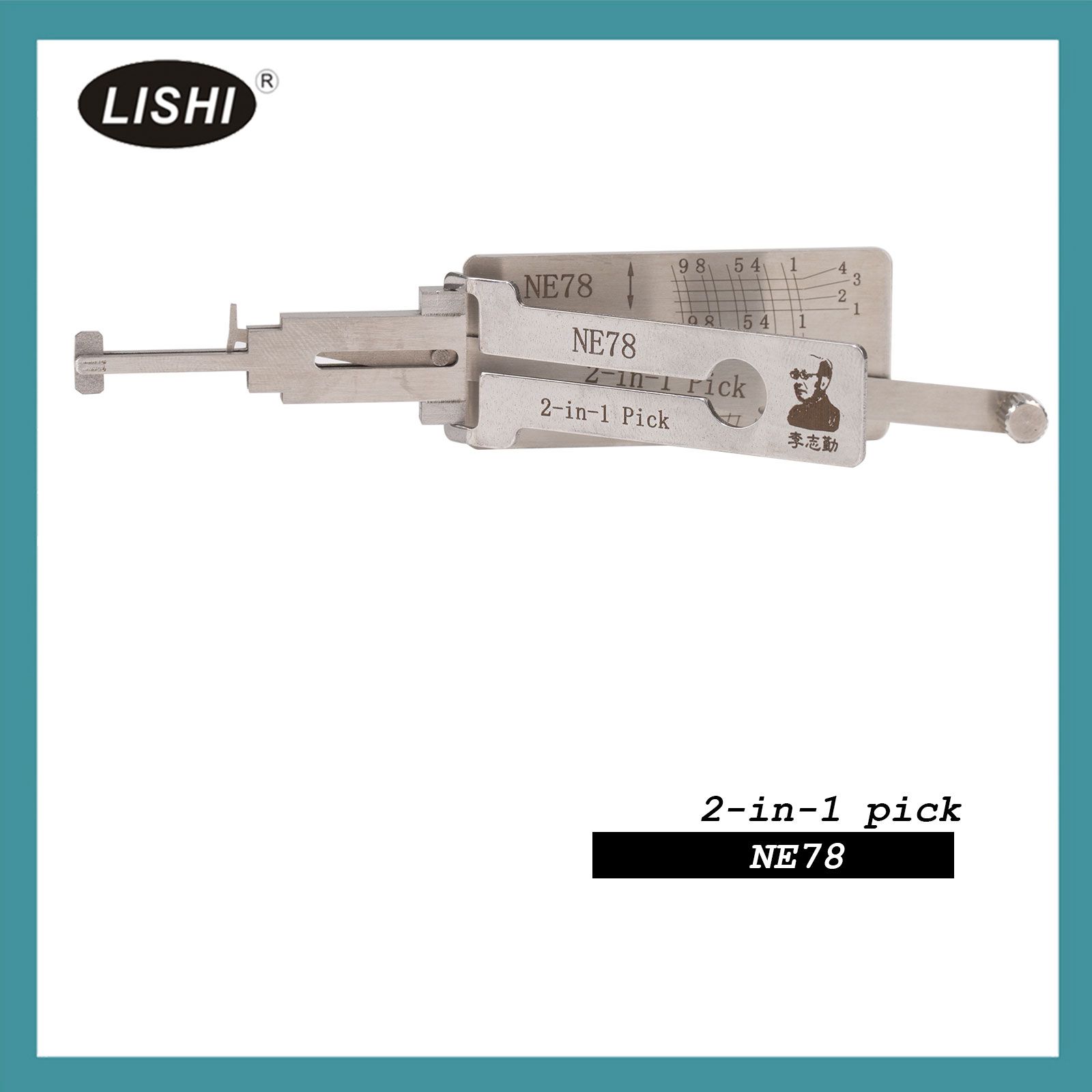 LISHI Peugeot NE78 2-in-1 Auto Pick and Decoder