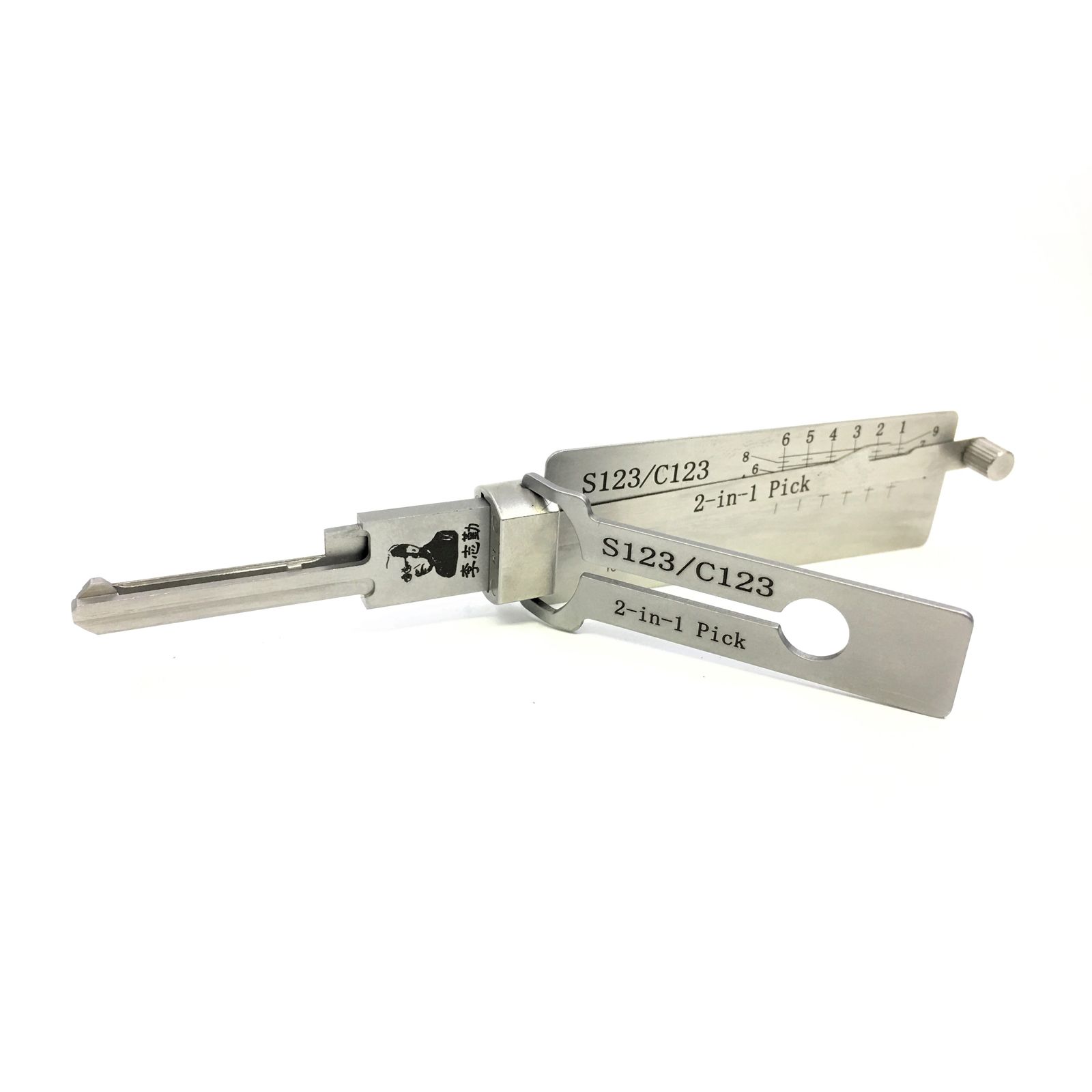 2025 LISHI S123/C123 Civilian Tool 2-in-1 Pick & Decoder for Schlage Locks