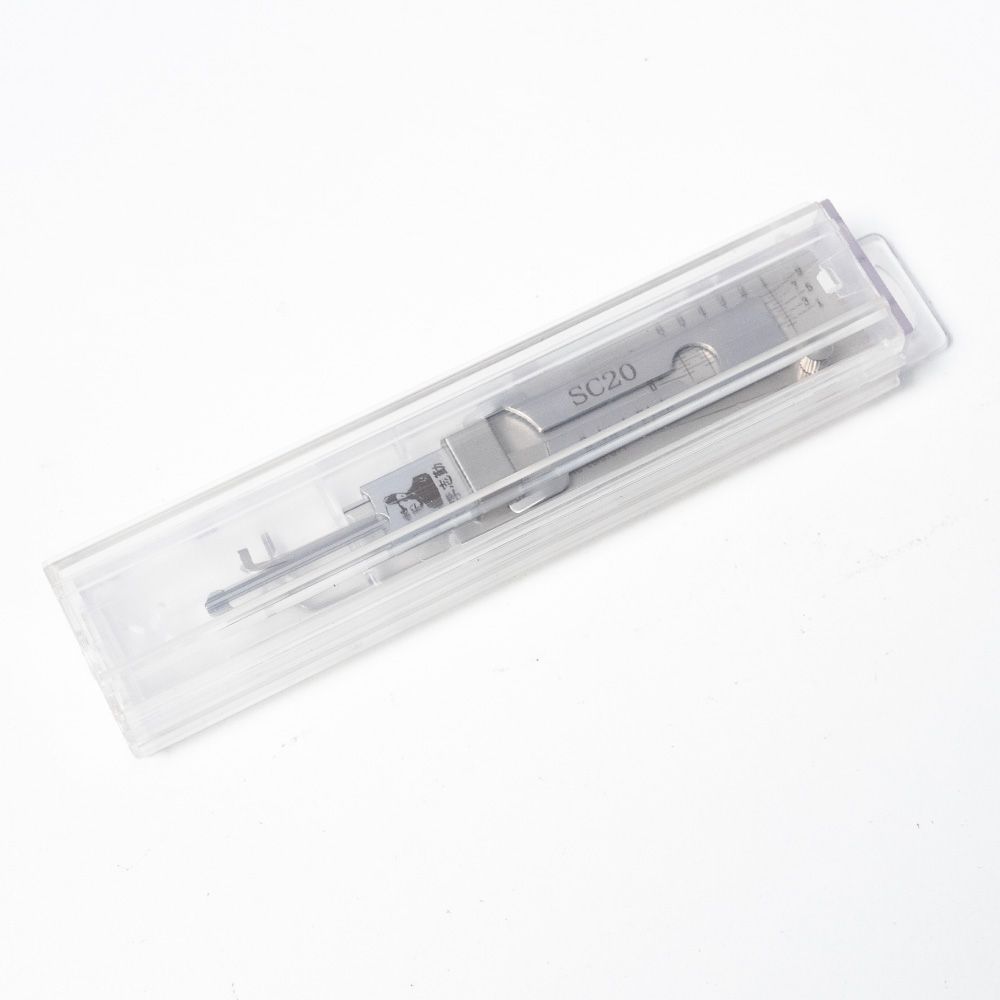 2025 LISHI SC20 Civilian Tool 2-in-1 Pick & Decoder for Schlage L Keyway