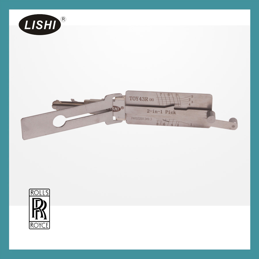 Lishi TOY43R 2 -in -1 Pick and Decoder (8 Pin)