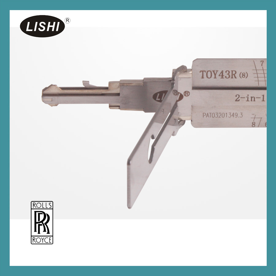 Lishi TOY43R 2 -in -1 Pick and Decoder (8 Pin)