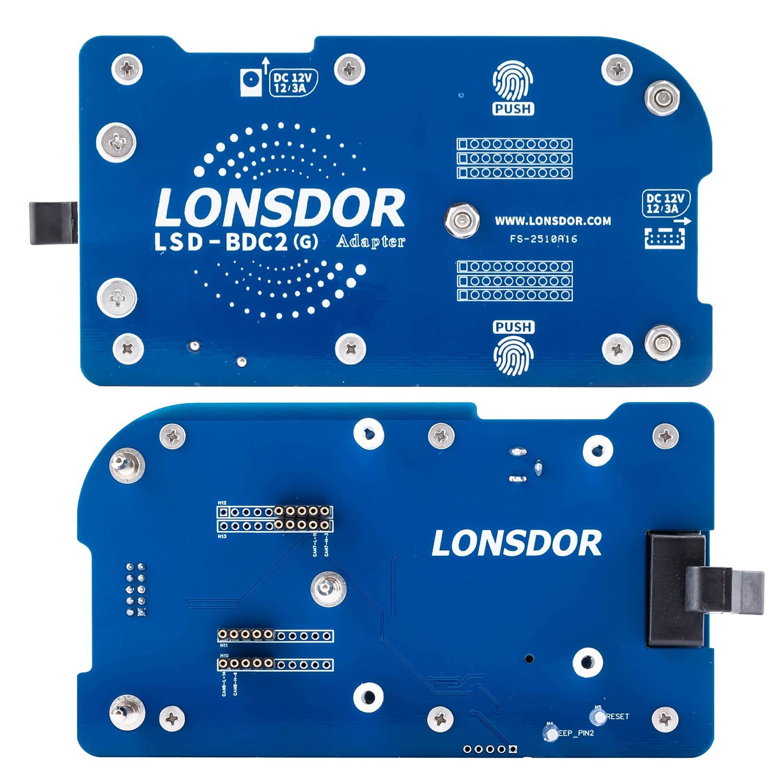Lonsdor BDC2 Adapter für BMW G-Chassis BDC2 + BDC3 Lötfreier Clip + BMW BDC2 / BDC3 / BCP Lizenzberechtigung für Lonsdor K518PRO / K518 Serie
