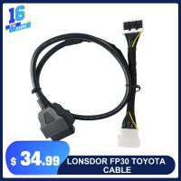 2023 Lonsdor FP30 30 PIN Kabel für Toyota 2022- 8A-BA und 4A Nähe ohne PIN Code funktioniert mit K518ISE K518S
