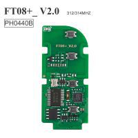 Lonsdor FT08 PH0440B Update Verson von FT08-H0440C 312/314Mhz Toyota Smart Key PCB Frequenz Schaltbar