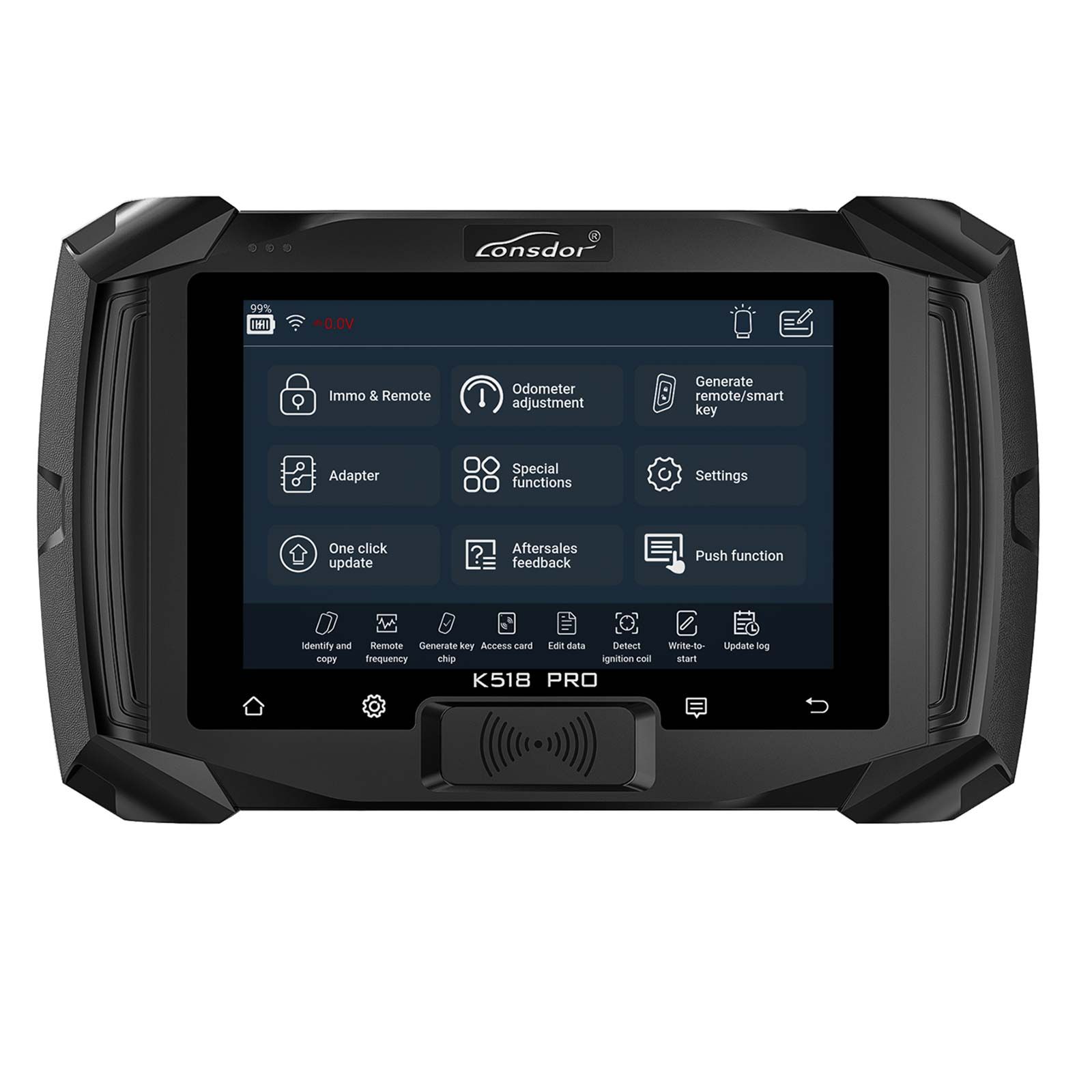 2025 Lonsdor K518 PRO FCV Full Version Key Programmer with ADP15 Adapter + FP30 Pin Cable + LT20 / FT02 PH0440B Smart Key PCBs