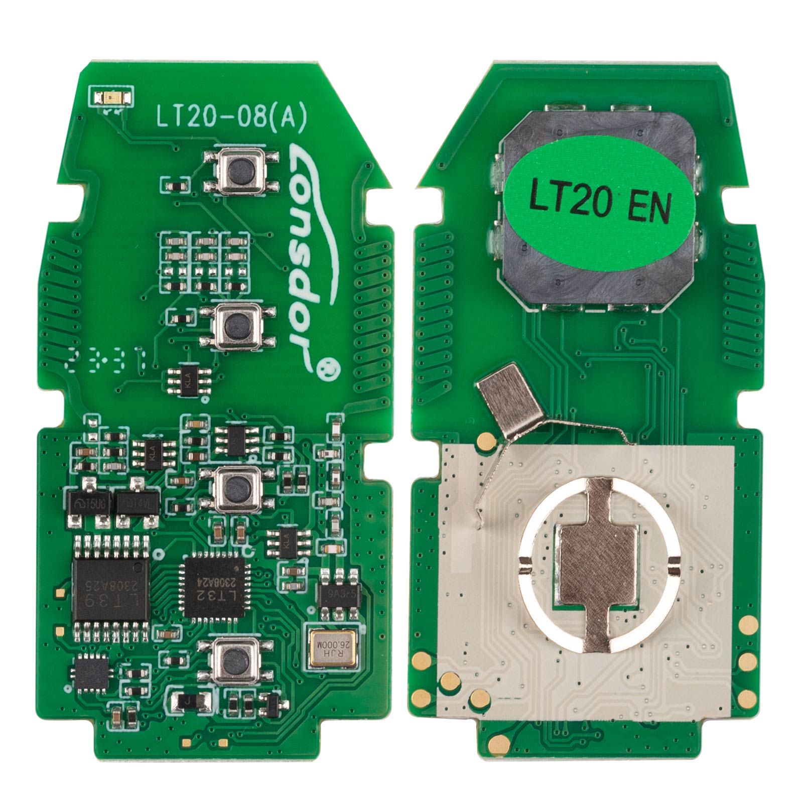 2025 Lonsdor K518 PRO FCV Full Version Key Programmer with ADP15 Adapter + FP30 Pin Cable + LT20 / FT02 PH0440B Smart Key PCBs
