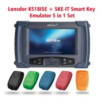 Lonsdor K518ISE Key Programmer Plus SKE -IT Smart Key Emulator 5 in 1 Set Full Package