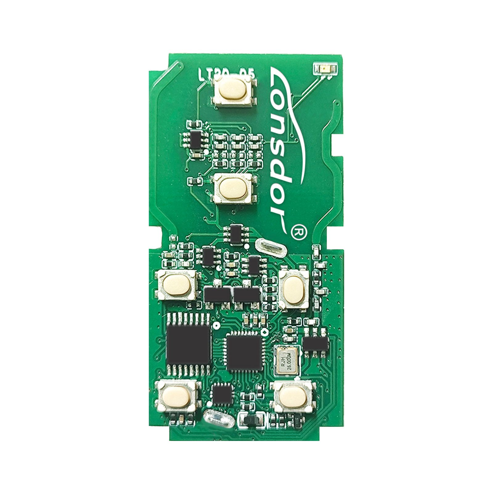 Lonsdor KW100 Bluetooth Smart Key Generator plus LT20 Series Smart Key Board PCB 4D/8A for Toyota Lexus 433 / 315 MHz All Keys Lost & Adding Keys