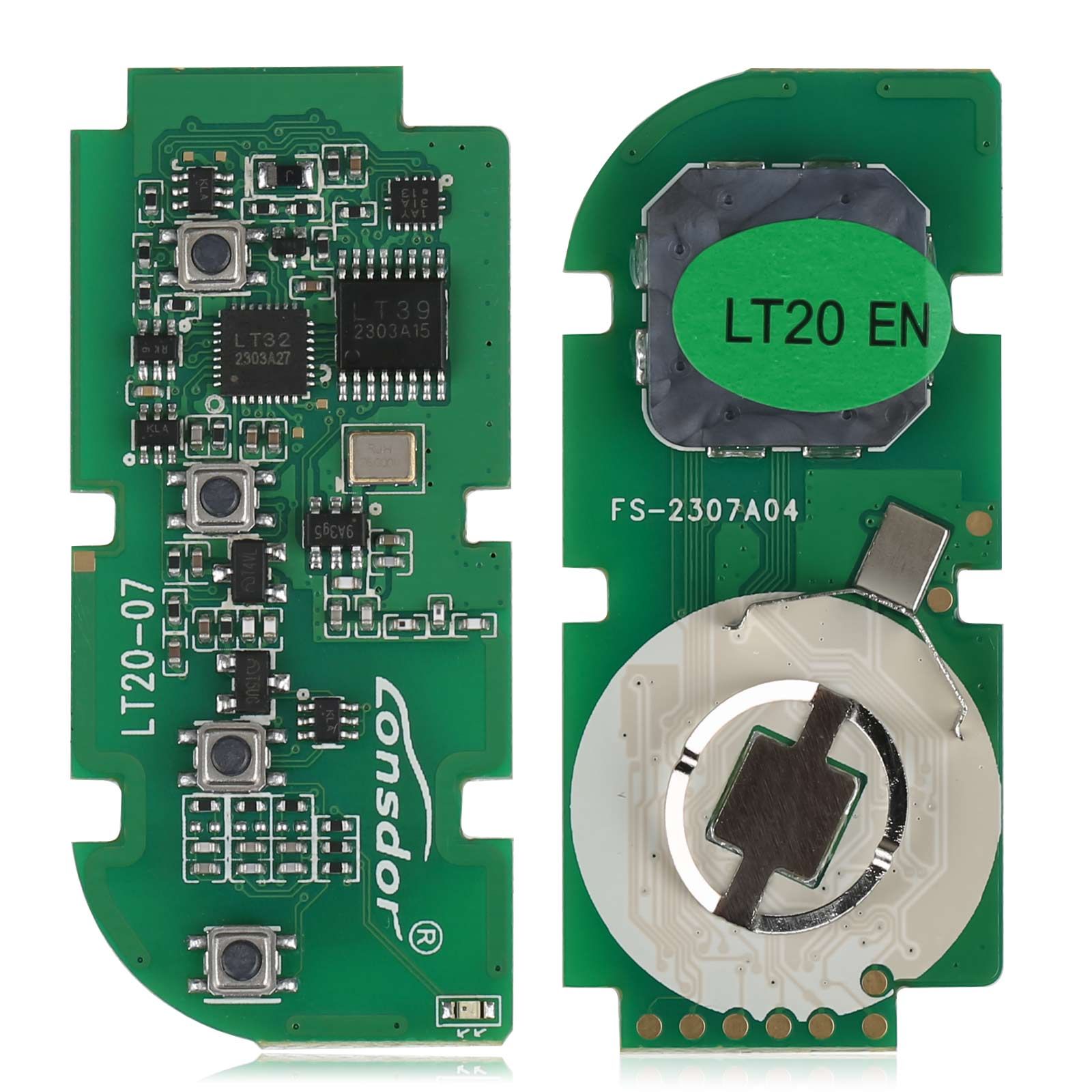 Lonsdor KW100 Bluetooth Smart Key Generator plus LT20 Series Smart Key Board PCB 4D/8A for Toyota Lexus 433 / 315 MHz All Keys Lost & Adding Keys