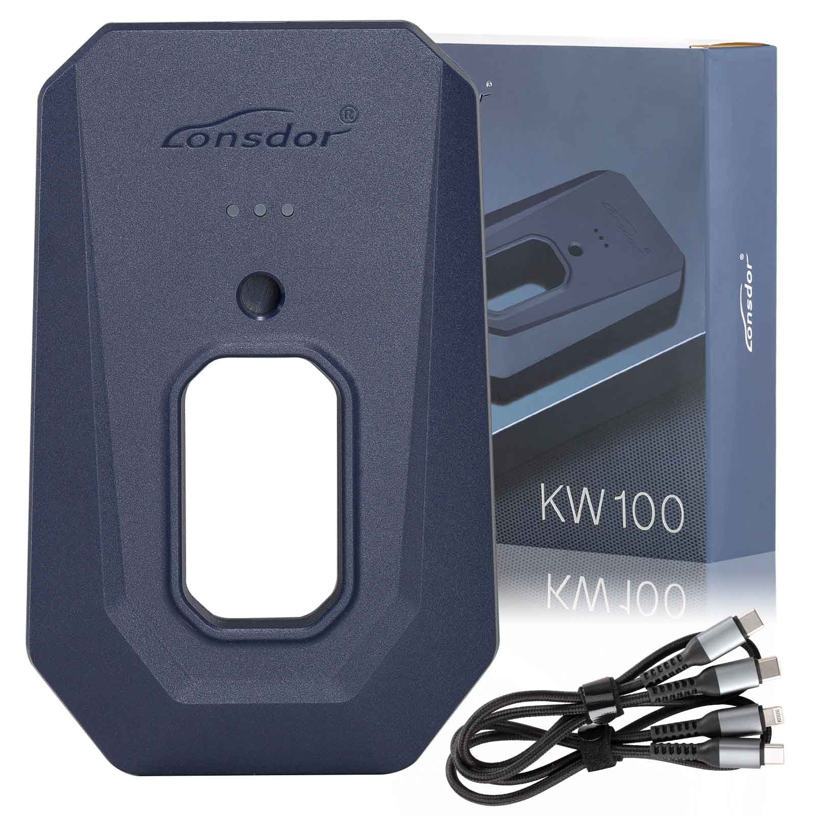 Lonsdor KW100 Bluetooth Smart Key Generator plus LT20 Series Smart Key Board PCB 4D/8A for Toyota Lexus 433 / 315 MHz All Keys Lost & Adding Keys