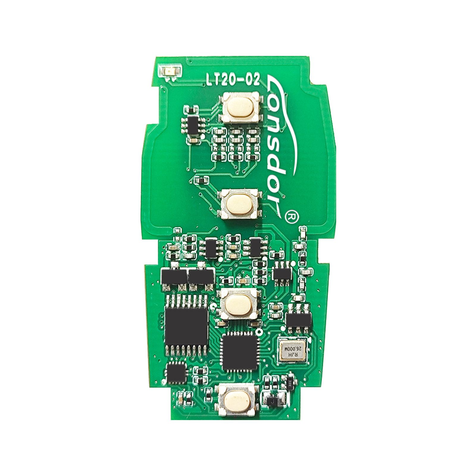 Lonsdor KW100 Bluetooth Smart Key Generator plus LT20 Series Smart Key Board PCB 4D/8A for Toyota Lexus 433 / 315 MHz All Keys Lost & Adding Keys