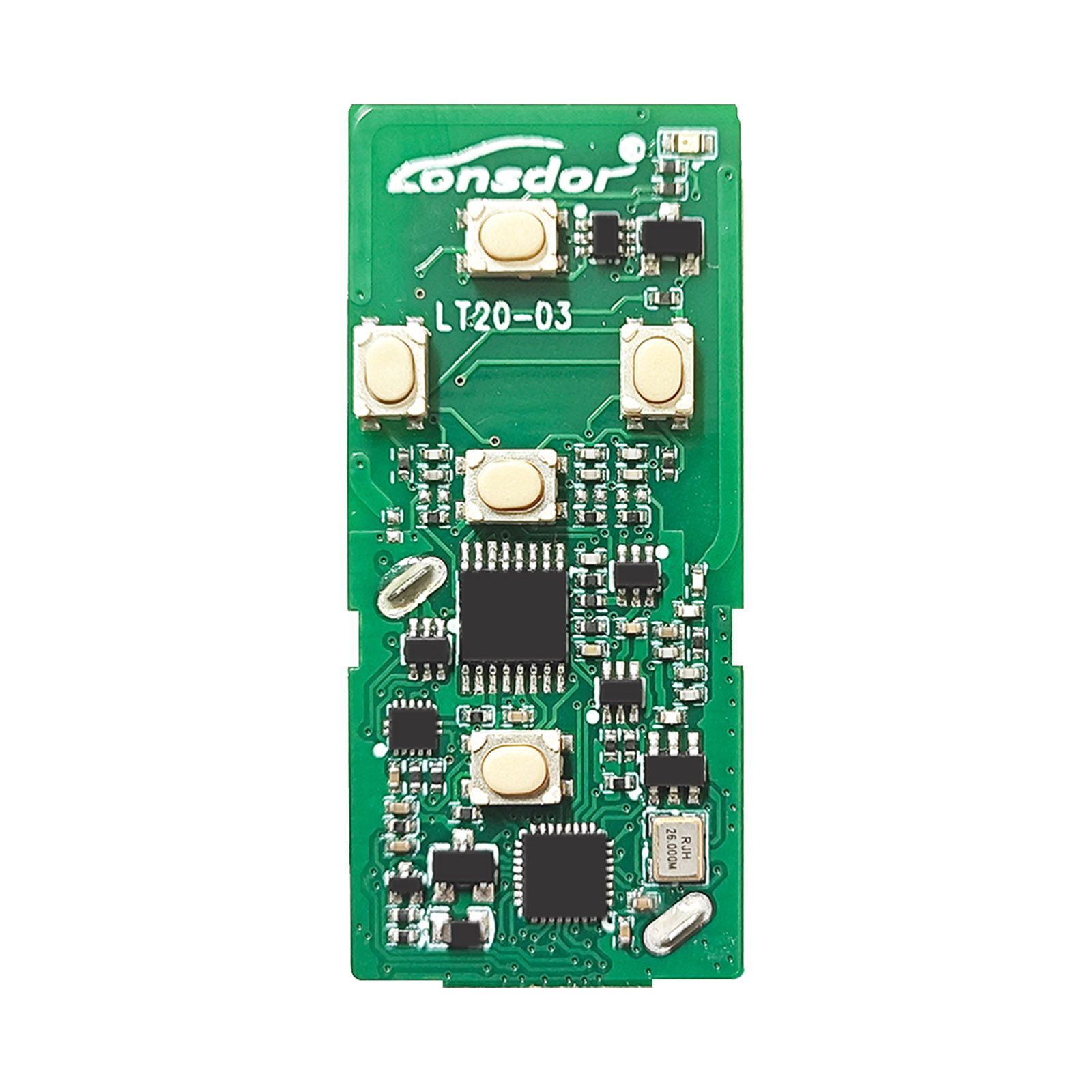 Lonsdor KW100 Bluetooth Smart Key Generator plus LT20 Series Smart Key Board PCB 4D/8A for Toyota Lexus 433 / 315 MHz All Keys Lost & Adding Keys