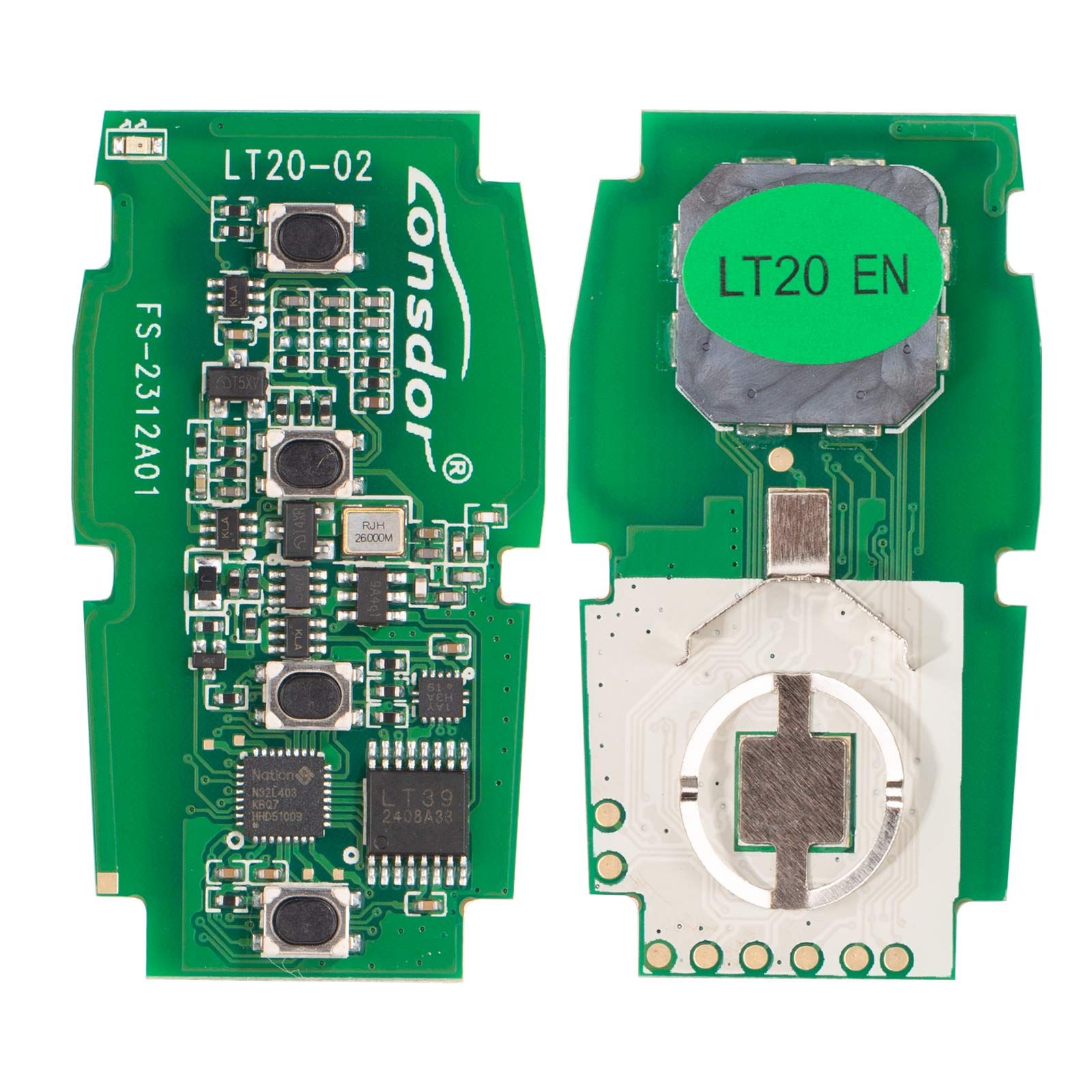 10pcs Lonsdor LT20 Series Toyota & Lexus Universal Smart Key All-in-One Board for K518/ KH100+ Series