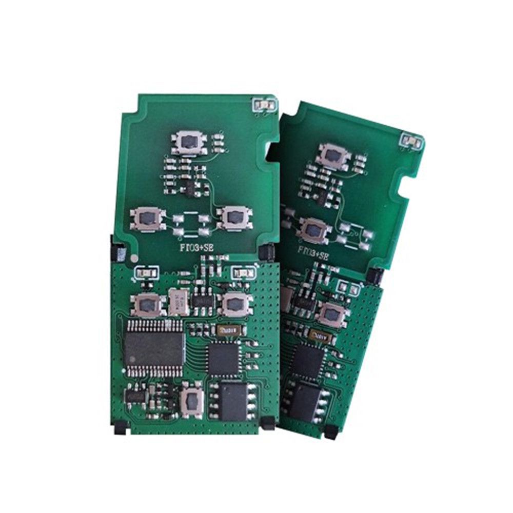 2022 Neueste Lonsdor P0120 8A Chip 5/6 Tasten Smart Key PCB mit Shell für Alphard/Vellfire/Alpha MPV Auto Frequenz Wandlbare Frequenz Schaltbar