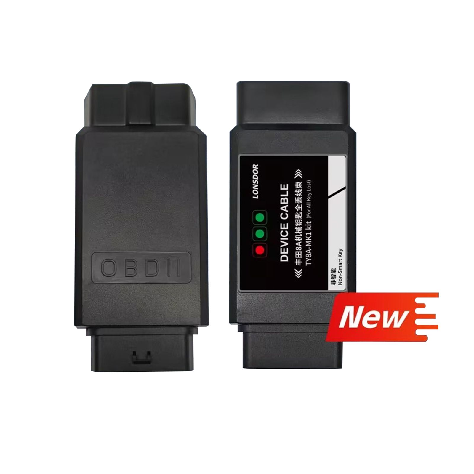 Lonsdor TOYOTA TY8A-MK1 Kit for TOYOTA 8A NON-SMART Key AKL Before 2018 No Need to Replace lMMO Box Work with Lonsdor K518 PRO / K518