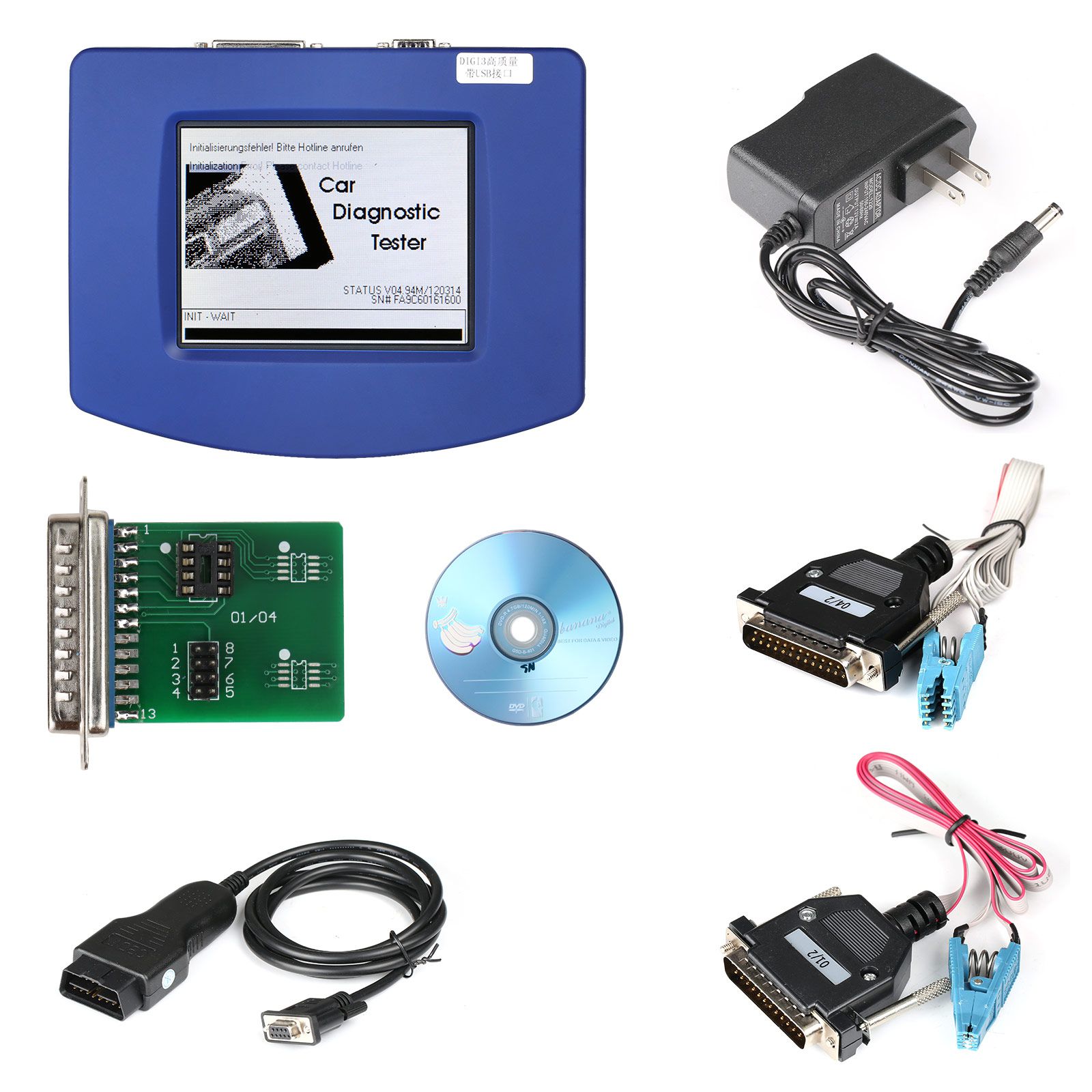 Niedrige Kosten Haupteinheit von V4.94 Digiprog III Digiprog 3 Odometer Programmer mit OBD2 ST01 ST04 Kabel
