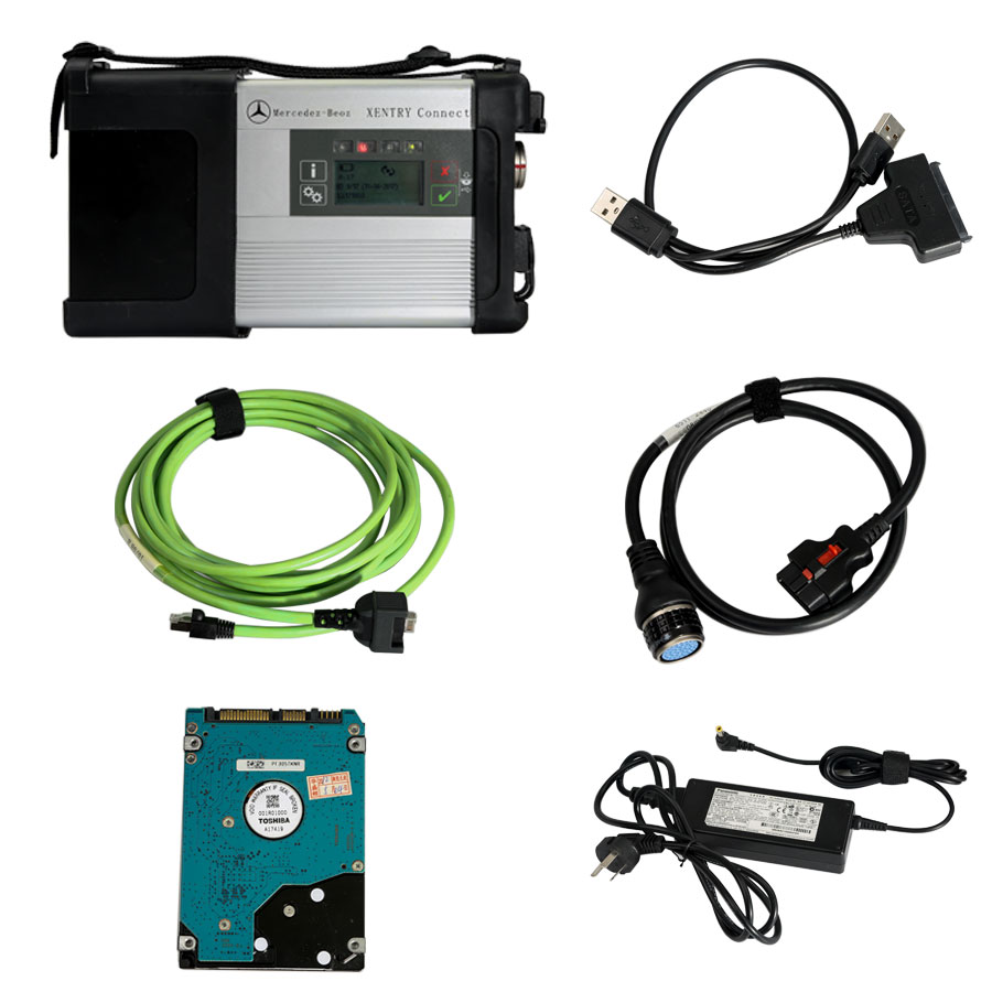Best Quality V2020.3 Mercedes Benz DoIP Xentry Connect C5 SD Connect Wifi MB Star C5 Tab Kit
