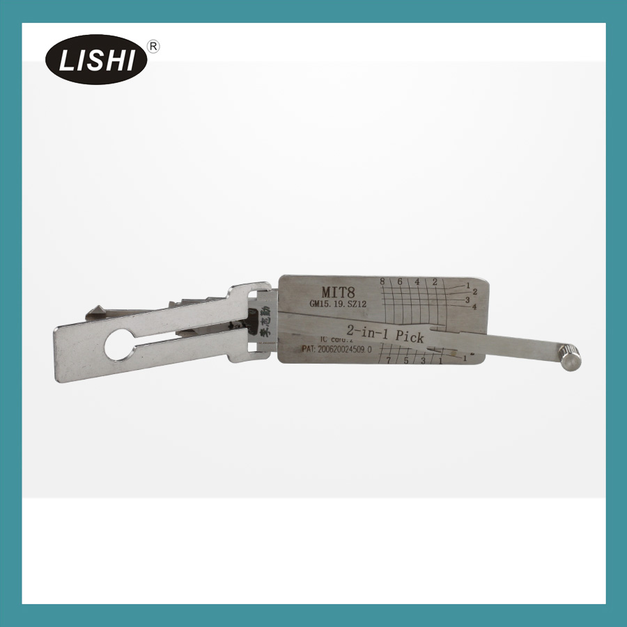 LISHI MIT8 (GM15 im Kombibereich 1600;19) 2 -in -1 Auto Pick and Decoder