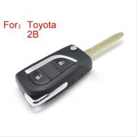 Modifizierte Flip Remote Key Shell 2 Button für Toyota 5pcs /lot