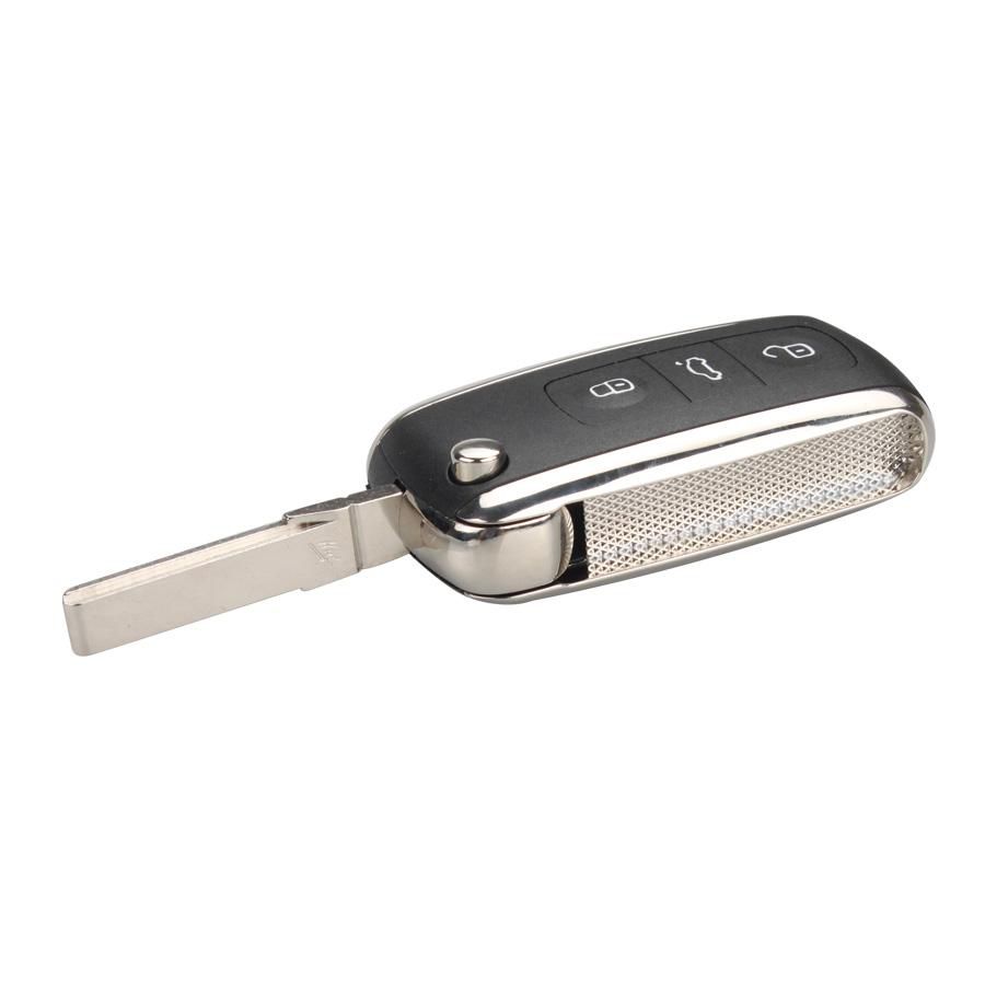 Modifizierte Flip Remote Key Shell 3 Button für VW Seat 5pcs /lot