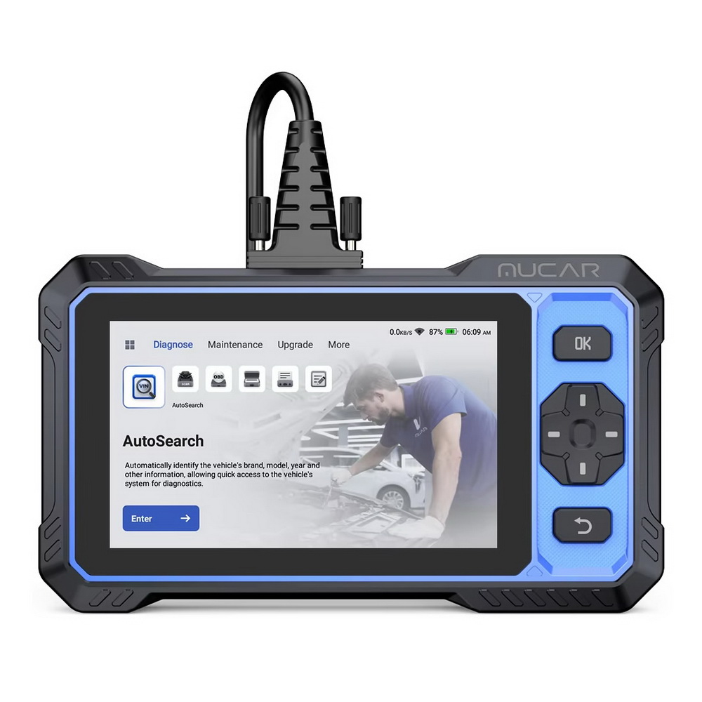 MUCAR 682 AI-Assisted Car Diagnostic Tool CANFD Bidirektionale ECU-Codierung 20 Sets Vollständige Systemdiagnose Obd2 Scanner Leben Frei