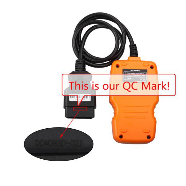 AUTOPHIX OM123 OBD2 EOBD CAN Hand held Engine Code Reader (Orange Color)