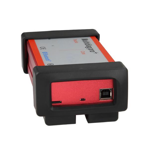 V2015.03 New Design Multidiag Pro + For Cars /Trucks And OBD2 with Bluetooth Support Win8 Multi -Languages