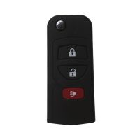 Neue Flip Remote Key Shell 3 Button für Nissan 5pcs /lot