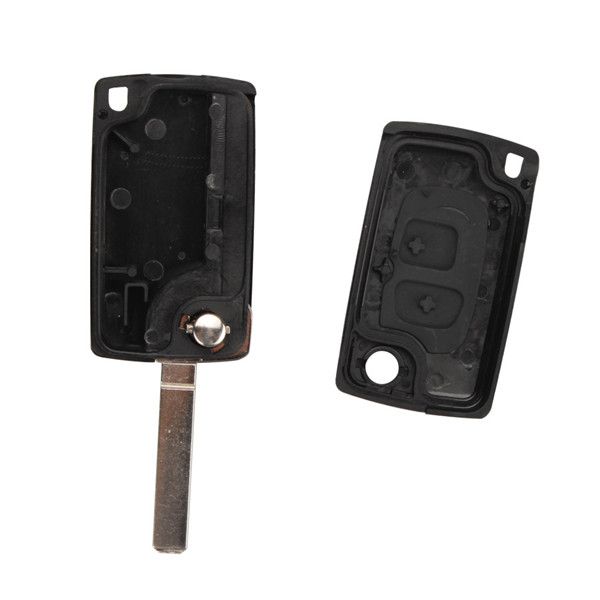 Neue modifizierte Flip Remote Key Shell 2 Button VA2 für Citroen 5pcs /lot