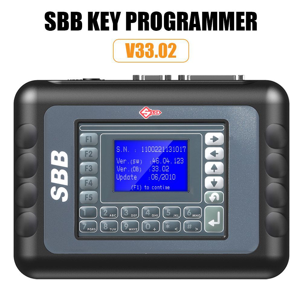 Neuer SBB Schlüsselprogrammierer V33.02 Version