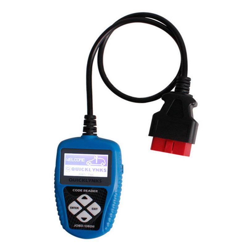 JOBD Auto Code Reader T46 Update Online Compliant with OBDII 16PIN US European and Asian vehicles