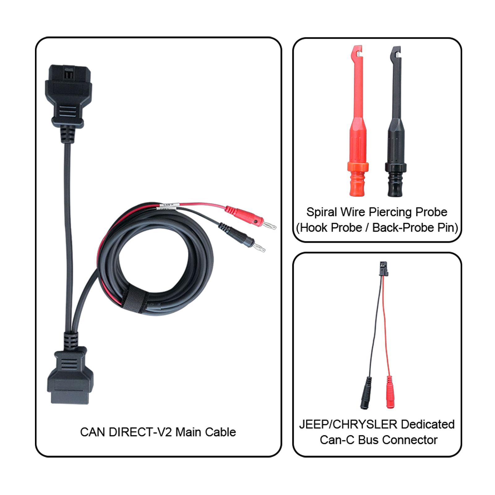 OBDSTAR CAN DIRECT-V2 Kit for X300 Classic G3/ Odo Master/ X300 Pro4