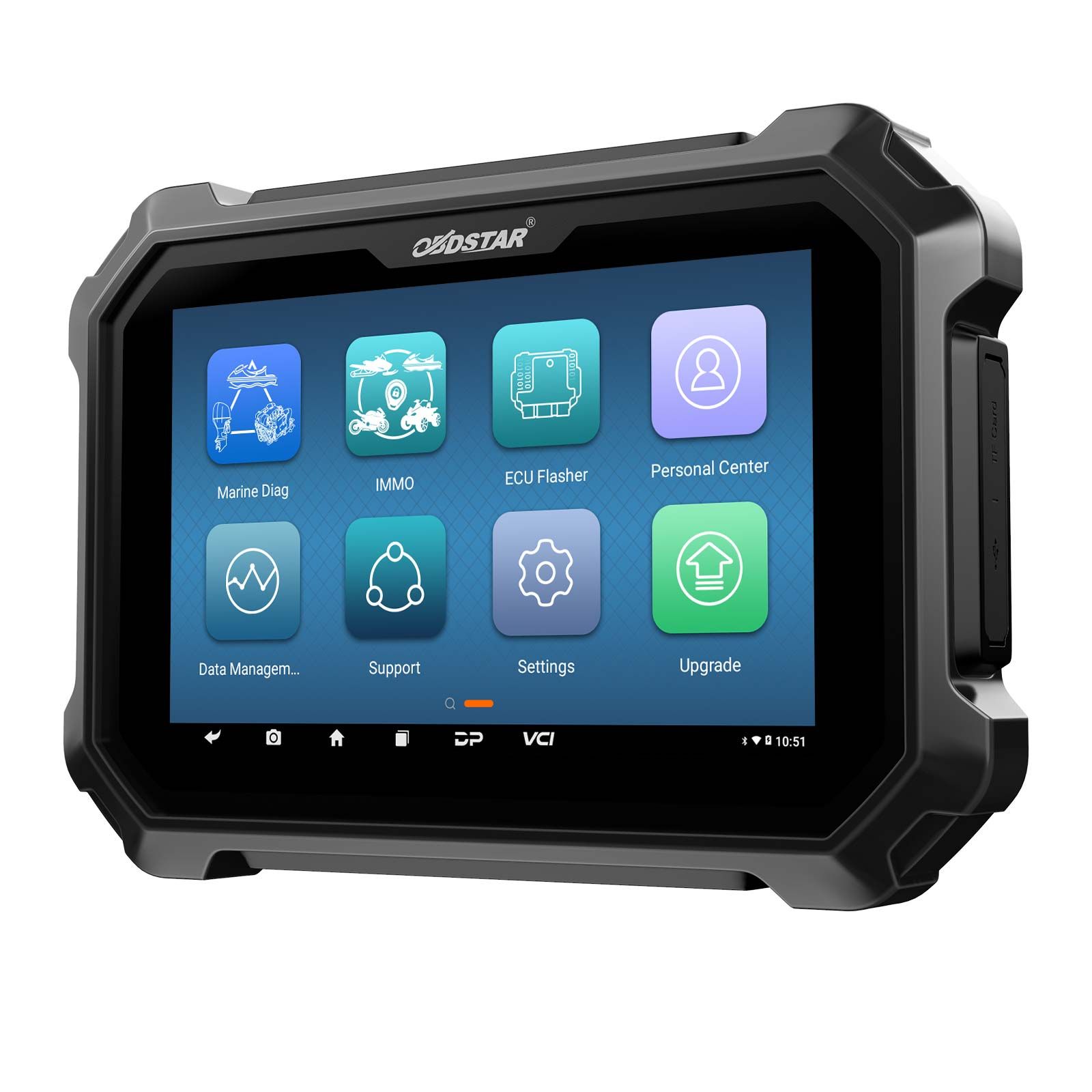 Newest OBDSTAR D800 Configuration A+B Marine Diagnostic Tool for Jetski and Outboard