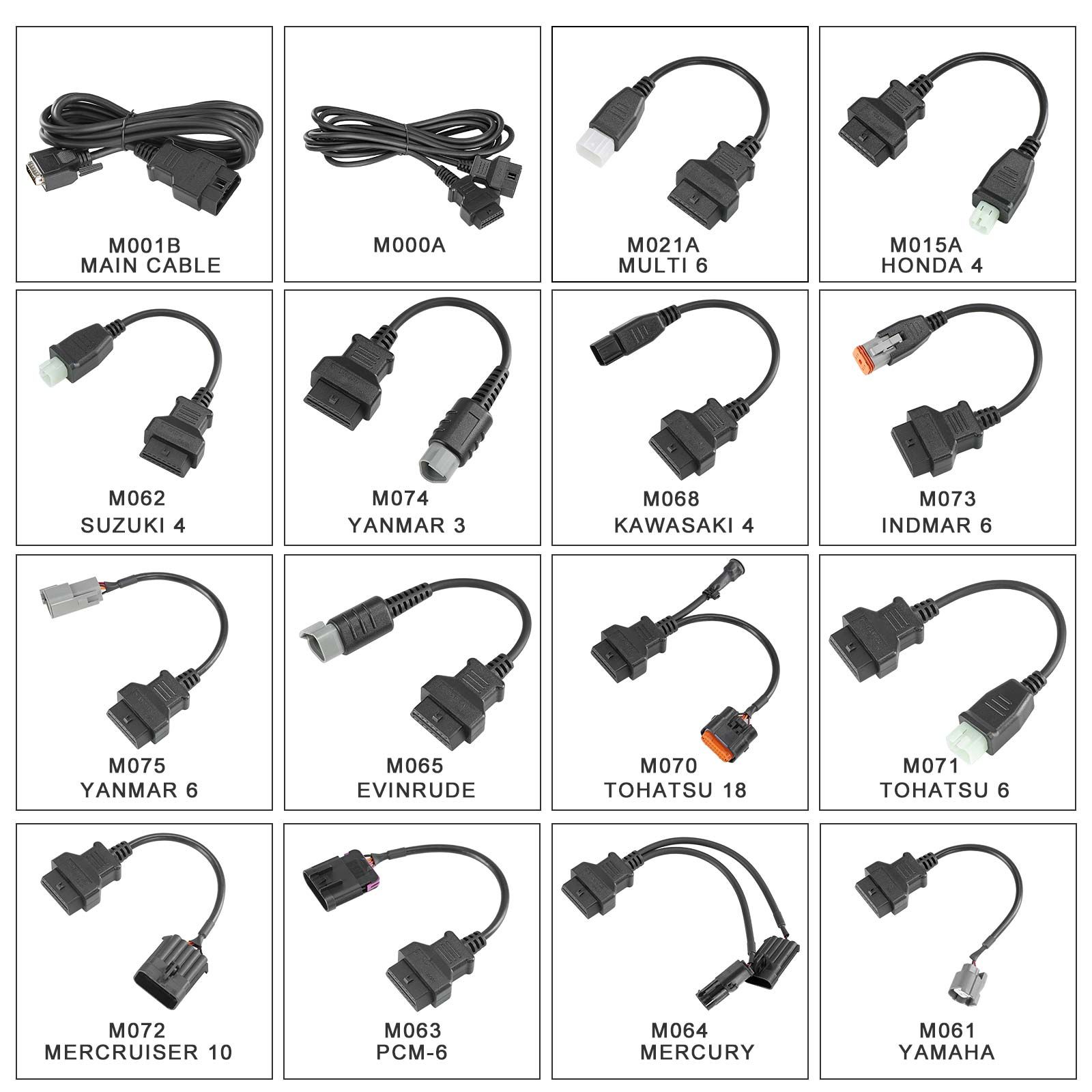 2025 OBDSTAR D800 A+B+C+D Full Configuration Marine Diagnostic Tool for Jet Ski/ Outboard/ Inboard/ Generator