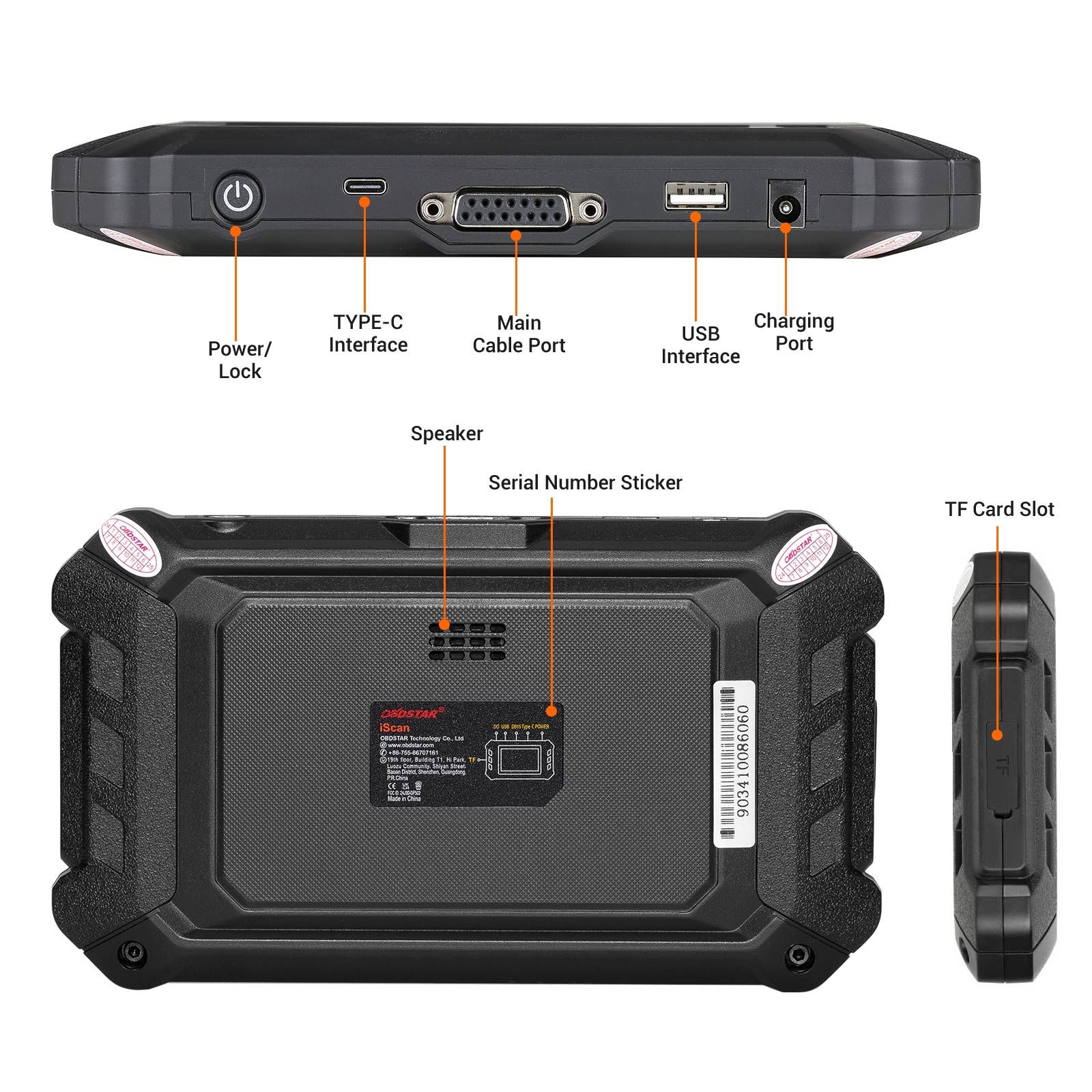 OBDSTAR iScan for YAMAHA Intelligent Motorcycle Diagnostic Tool