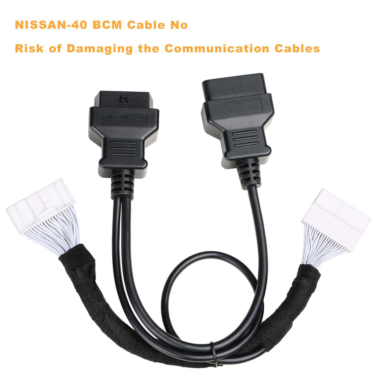 2023 OBDSTAR Nissan 40 BCM Kabel Gateway Konverter für X300 DP PLUS/X300 PRO4/X300 DP Key Master