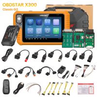 2025 OBDSTAR X300 Classic G3 Vollversion Unterstützung Cluster Kalibrierung, ECU Flasher, Airbag Reset, Testplattform für Auto / HD / E-Auto / Moto / Marine