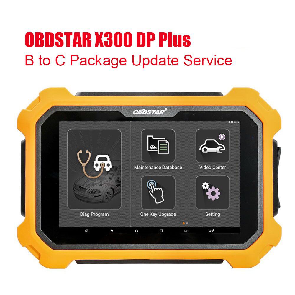 OBDSTAR X300 DP Plus B Paket to C Paket Update Service