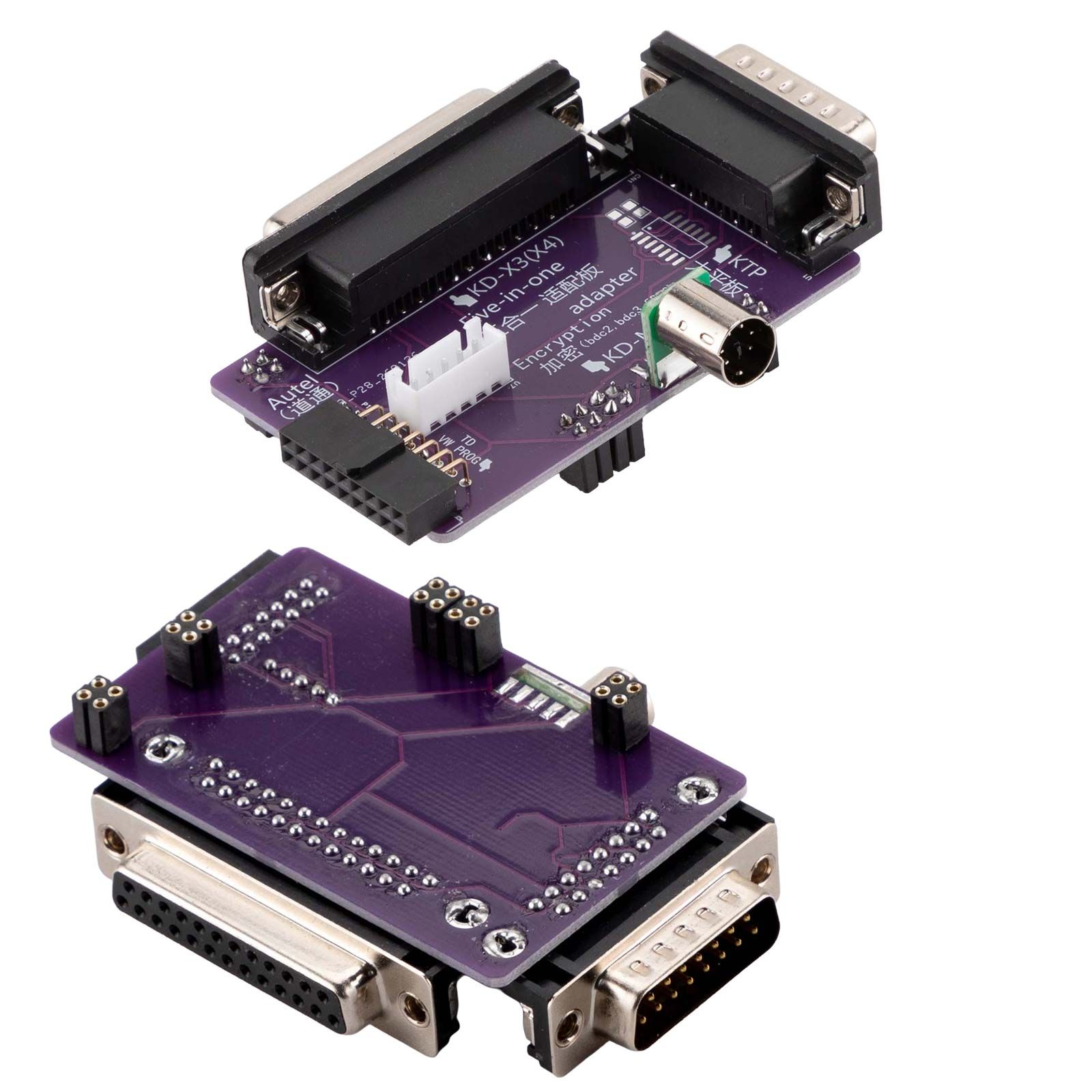 2026 OEM BDC3 8-in-1 Adapter-Kit für VAG 5C 5D BMW Verschlüsselte Schlüsselprogrammierung & Matching Arbeit mit Keydiy KD-X4 / KD-MAX / VVDI Key Tool Plus / VVDI2