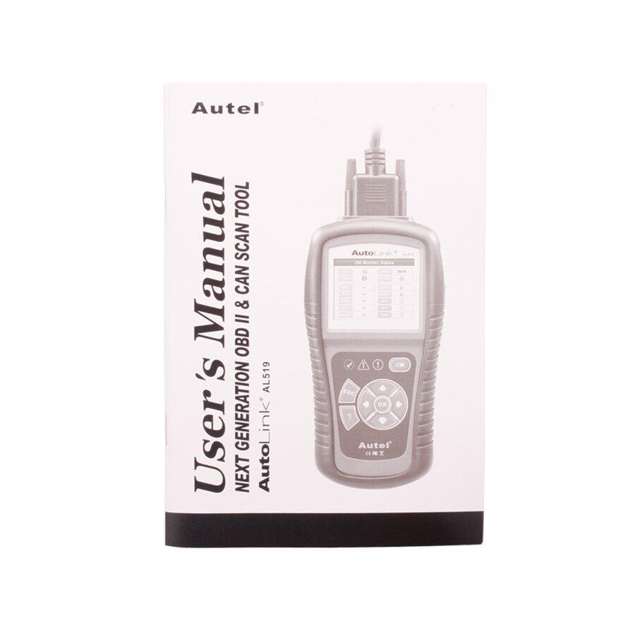 Original Autel AutoLink AL519 OBD -II und CAN Scanner Tool Multi -Sprachen