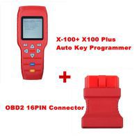 Original X-100+ X100 Plus Auto Key Programmer Plus OBD2 16PIN Anschluss