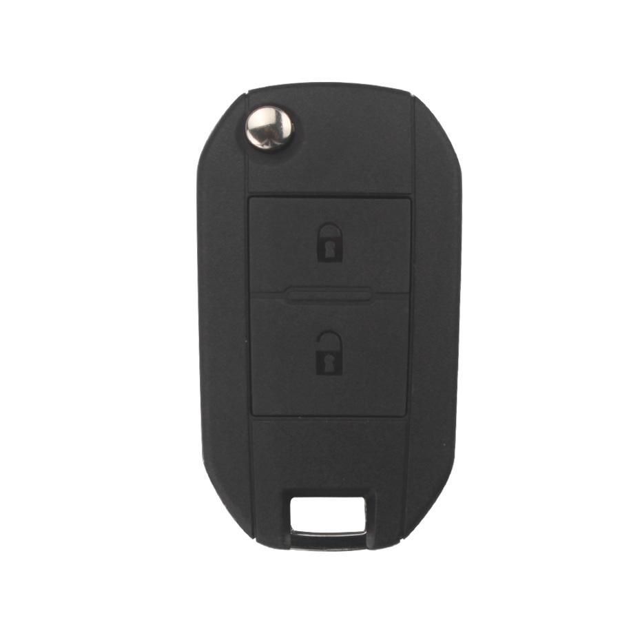 Peugeot 5pcs /lot 2 button hu83 remote key shell